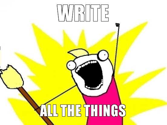 write-all-the-things